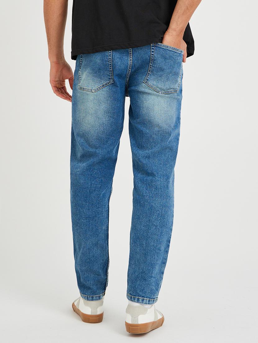 men printed mid rise full length jeans - 21971613 - Standard Image - 2