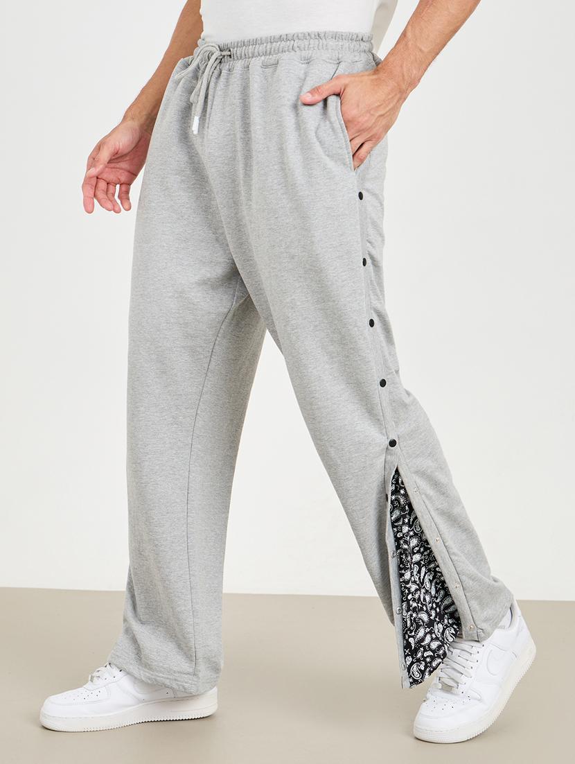 men placement print mid rise full length track pant - 21971693 - Standard Image - 2