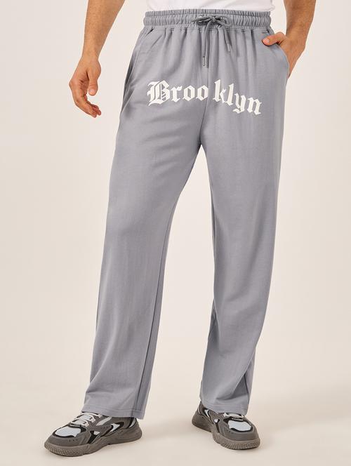 men printed mid rise relaxed fit track pant - 21971724 -  Standard Image - 0