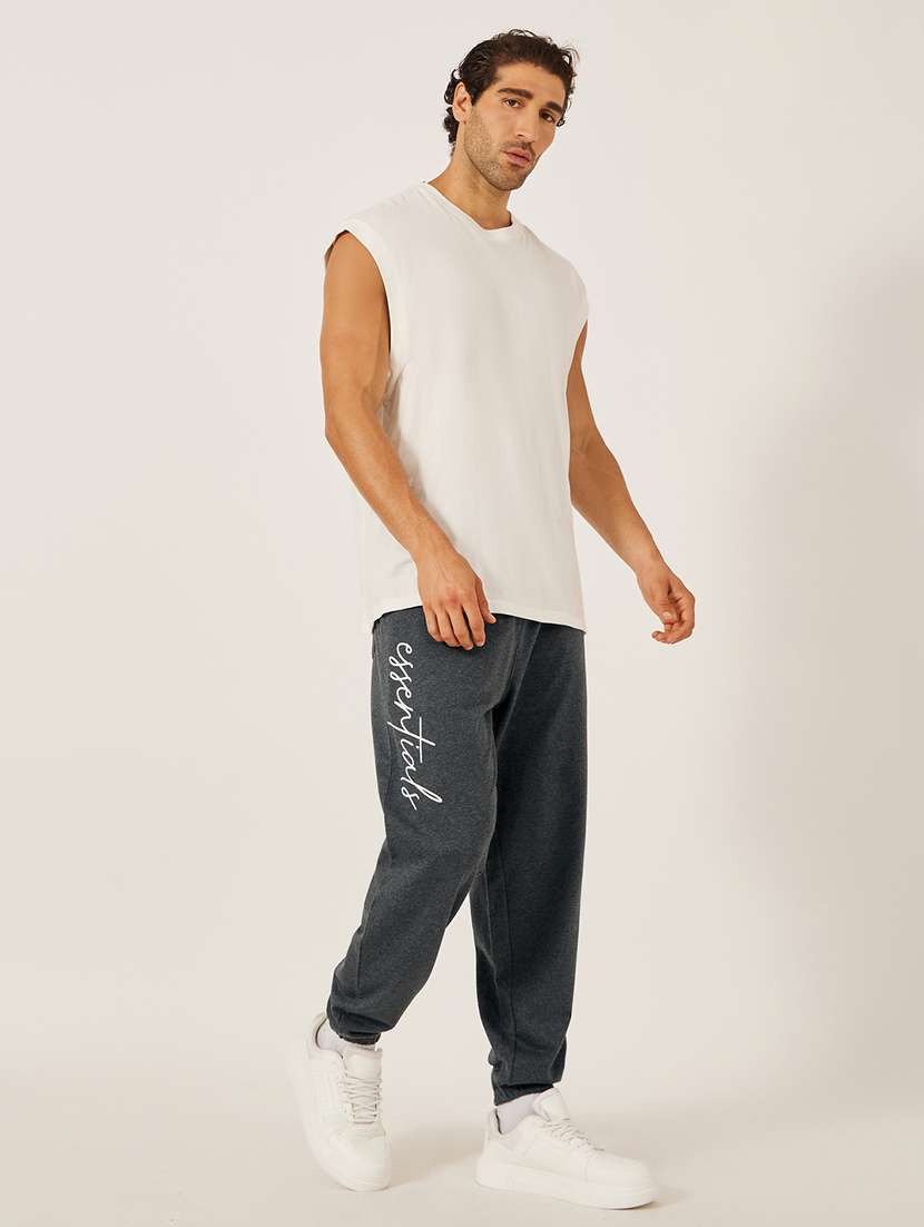 men printed mid rise relaxed fit jogger - 21971759 -  Standard Image - 2