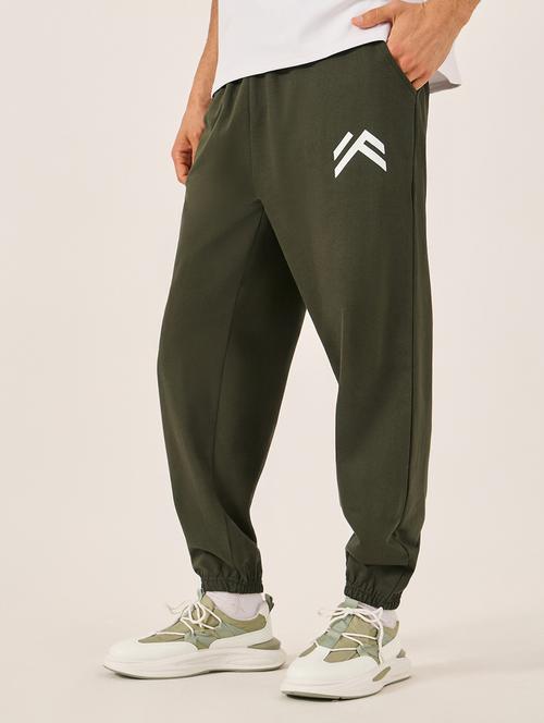 men printed mid rise relaxed fit jogger - 21971768 -  Standard Image - 0