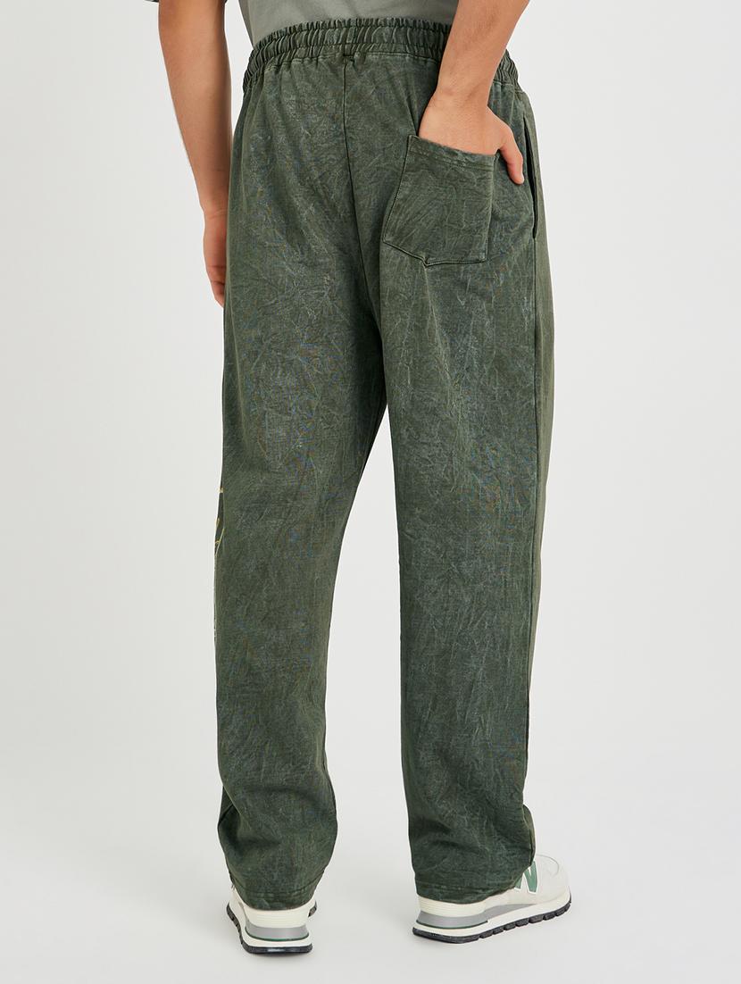 men printed mid rise relaxed fit full length track pant - 21971770 - Standard Image - 2