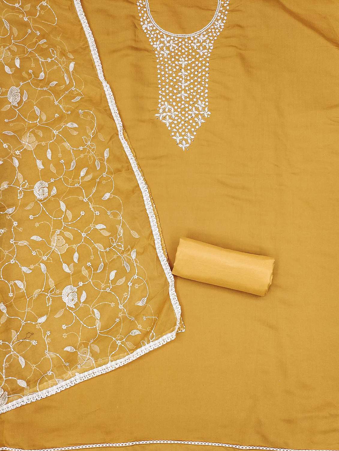 women embroidered unstitched suit set - 21971810 -  Standard Image - 2