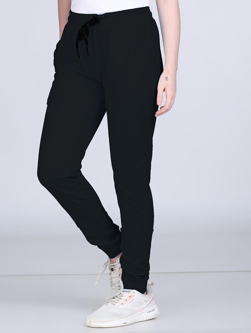 women solid mid rise slim fit jogger - 21971850 - Standard Image - 2