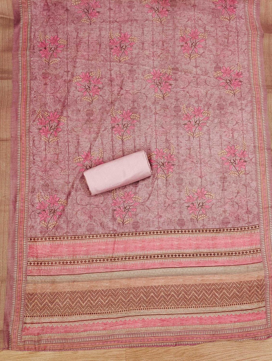 women embroidered unstitched suit set - 21971855 - Standard Image - 2