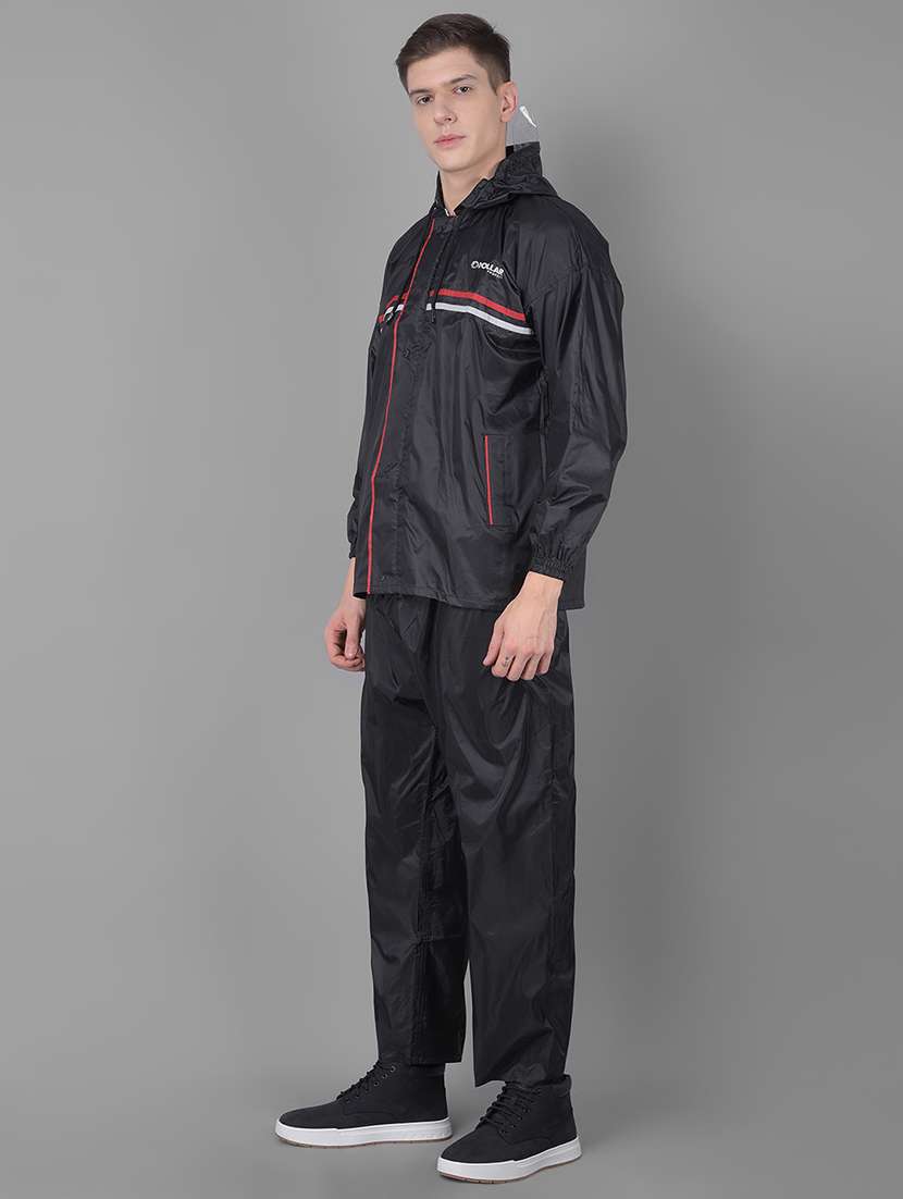 men solid long sleeve rain suit set  - 21971874 -  Standard Image - 2