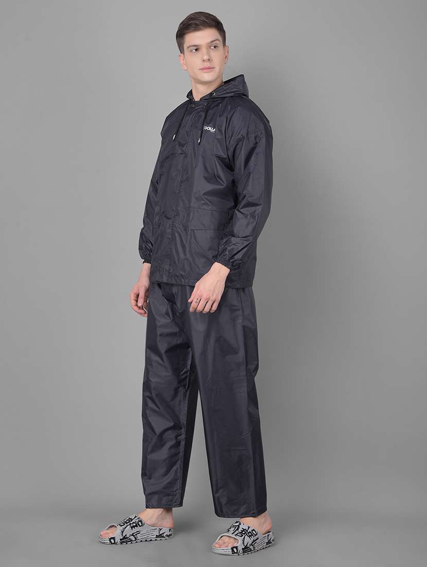 men solid long sleeve rain suit set  - 21971894 -  Standard Image - 2