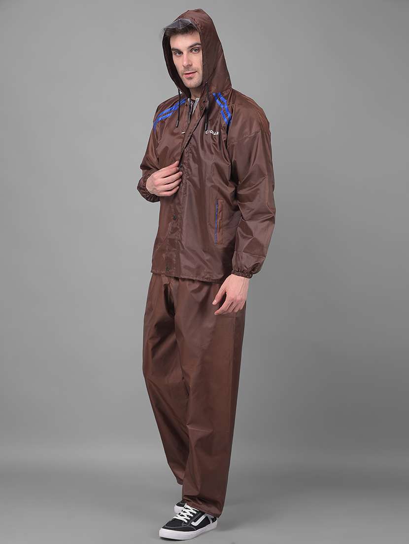 men solid long sleeve rain suit set  - 21971963 -  Standard Image - 2