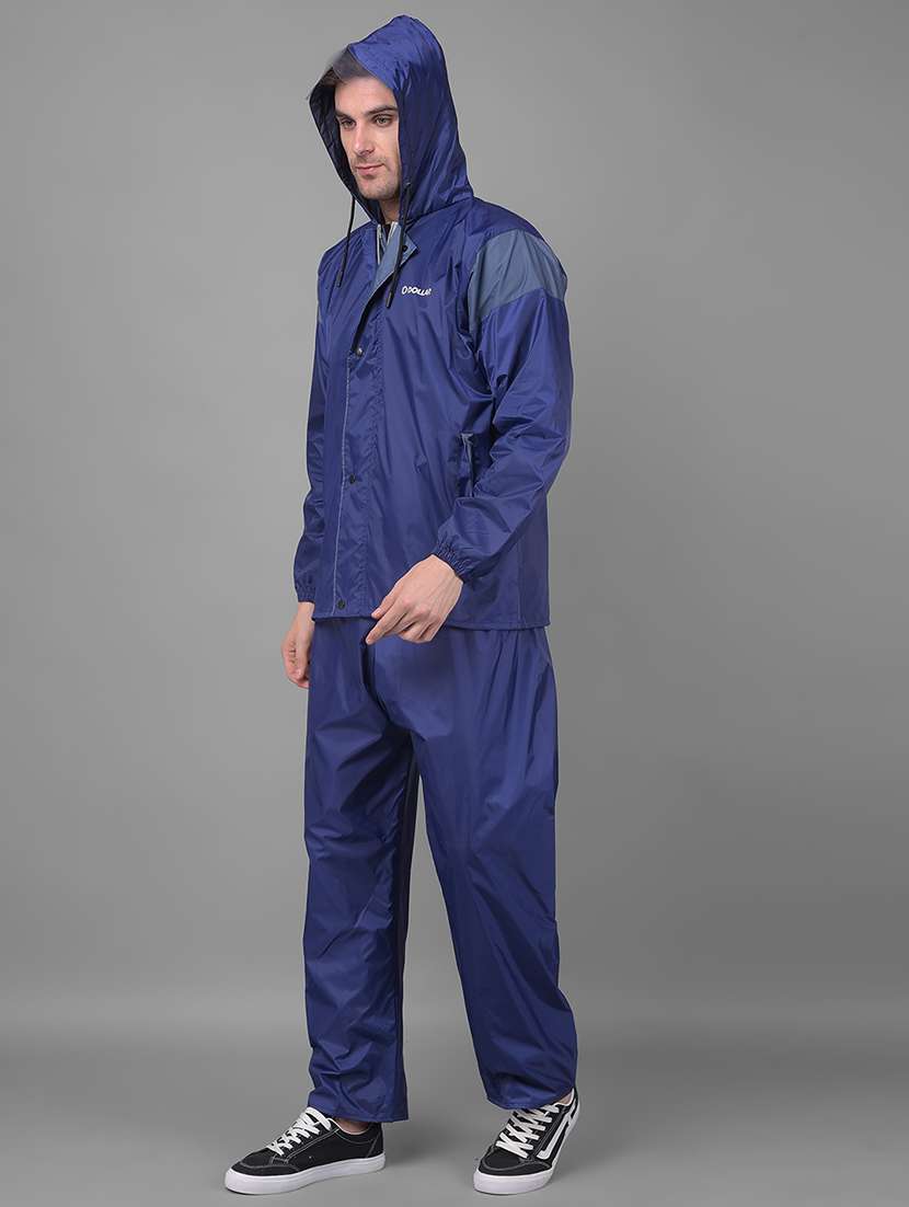 men solid long sleeve rain suit set  - 21971976 -  Standard Image - 2