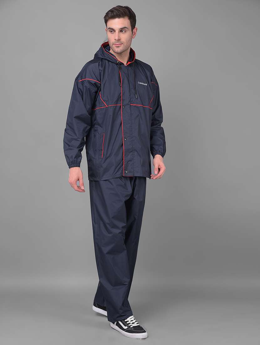 men solid long sleeve rain suit set  - 21971985 -  Standard Image - 2