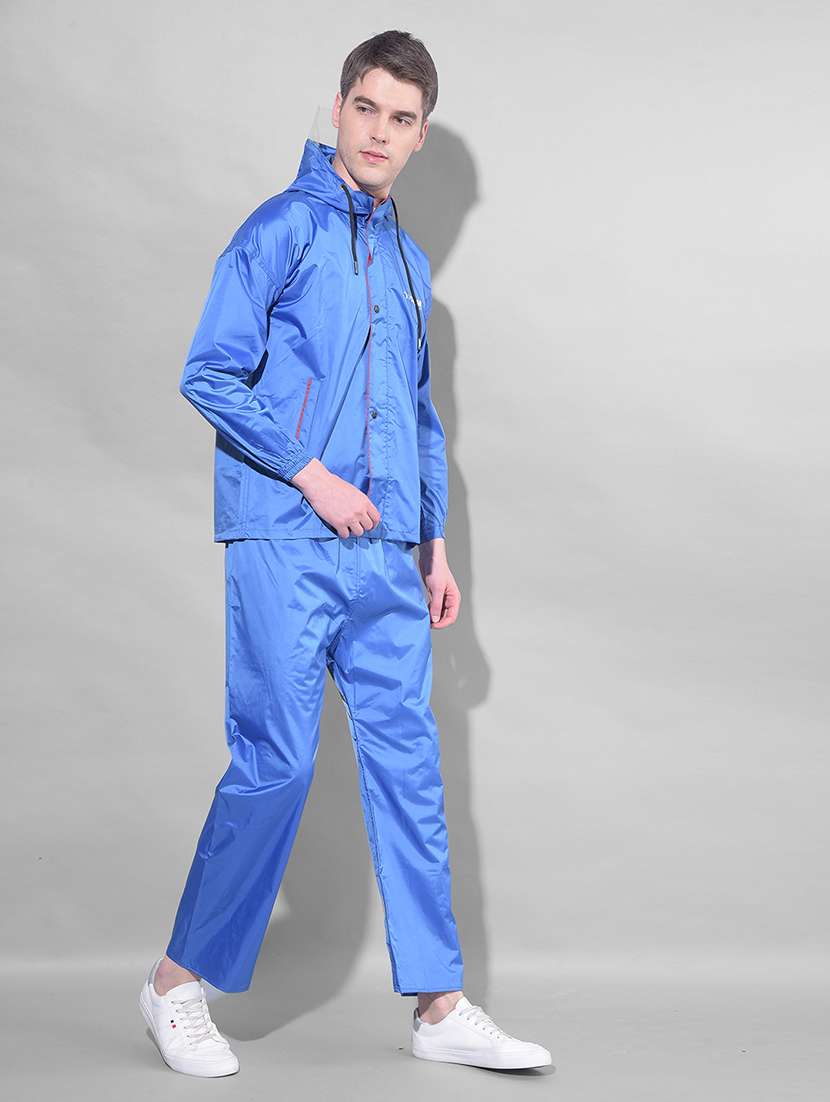 men solid long sleeve rain suit set  - 21972014 -  Standard Image - 2