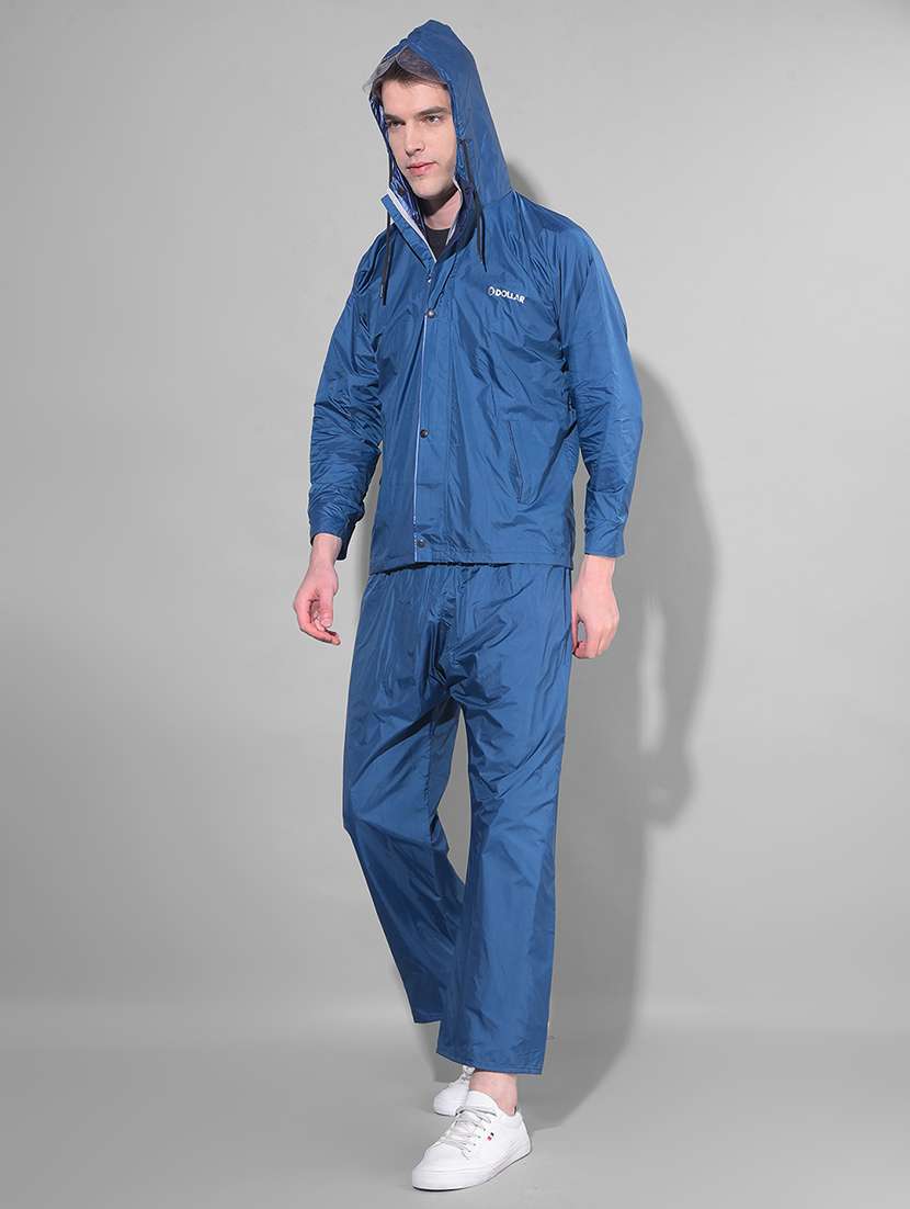 men solid long sleeve rain suit set  - 21972112 -  Standard Image - 2
