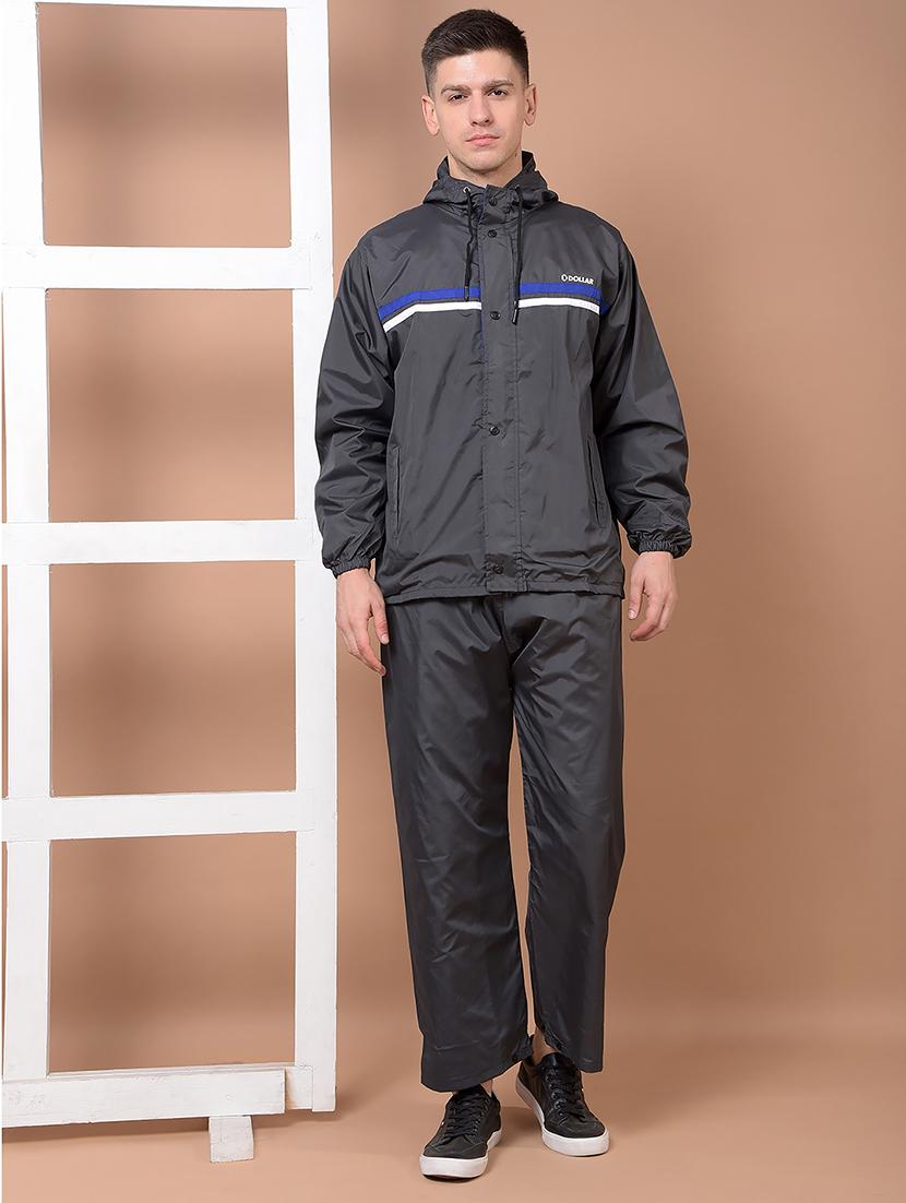 men striped long sleeve reversible rain suit set - 21972147 - Zoom Image - 0