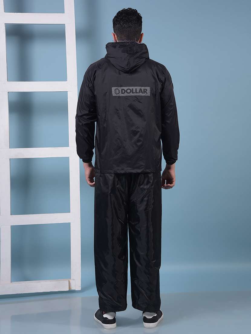 men solid long sleeve reversible rain suit set - 21972155 - Standard Image - 2
