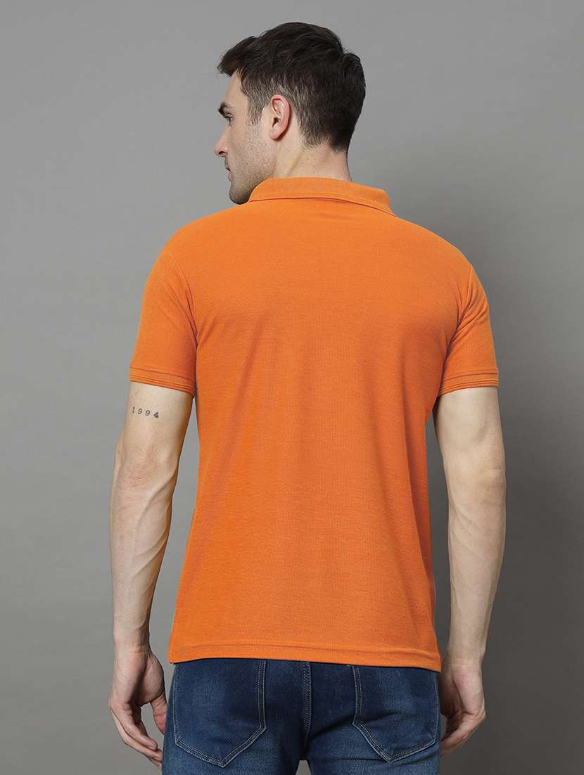 men solid short sleeve regular fit polo t-shirt - 21972385 -  Standard Image - 2