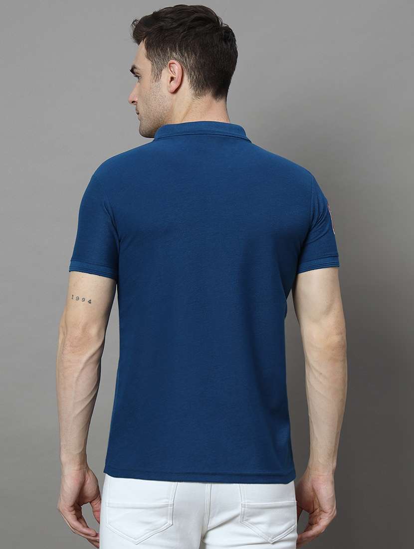 men logo print short sleeve regular fit polo t-shirt - 21972404 -  Standard Image - 2