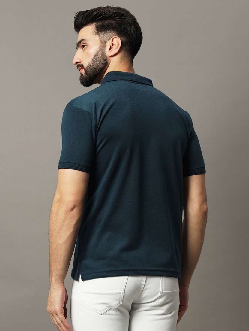 men logo print short sleeve regular fit polo t-shirt - 21972446 -  Standard Image - 2