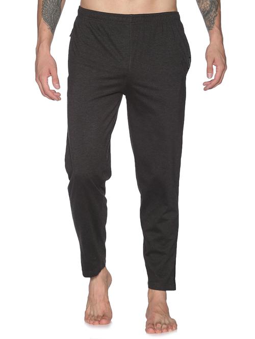 men solid mid rise ankle length track pant - 21972648 -  Standard Image - 0