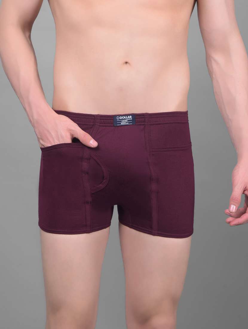 men pack of 7 multi colored solid trunks - 21972664 -  Standard Image - 2