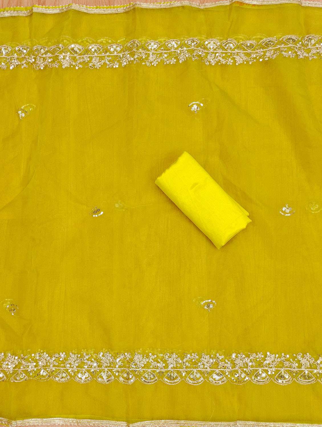 women solid with work embroidered unstitched suit set - 21972901 -  Standard Image - 2