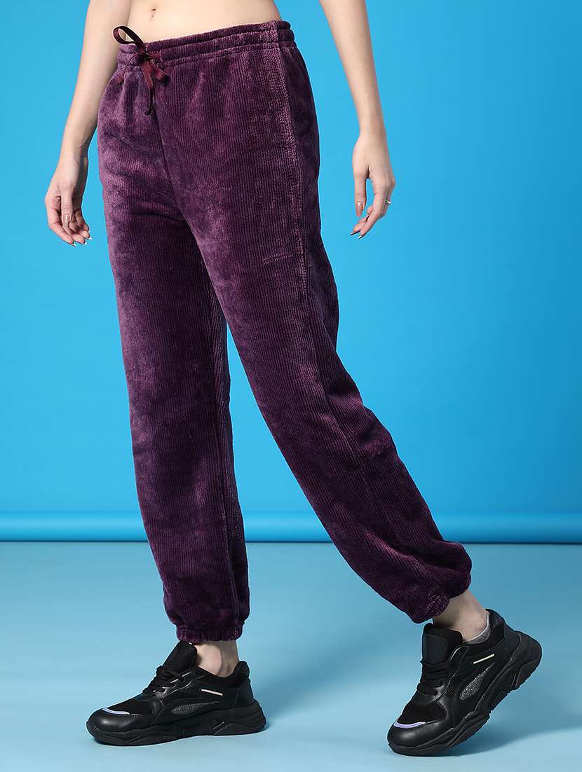women printed mid rise winter wear jogger - 21973897 -  Standard Image - 2