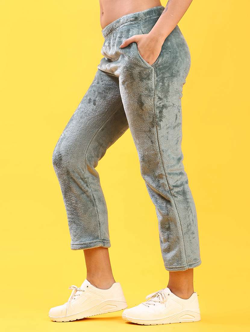 women solid mid rise pajama - 21973900 -  Standard Image - 2