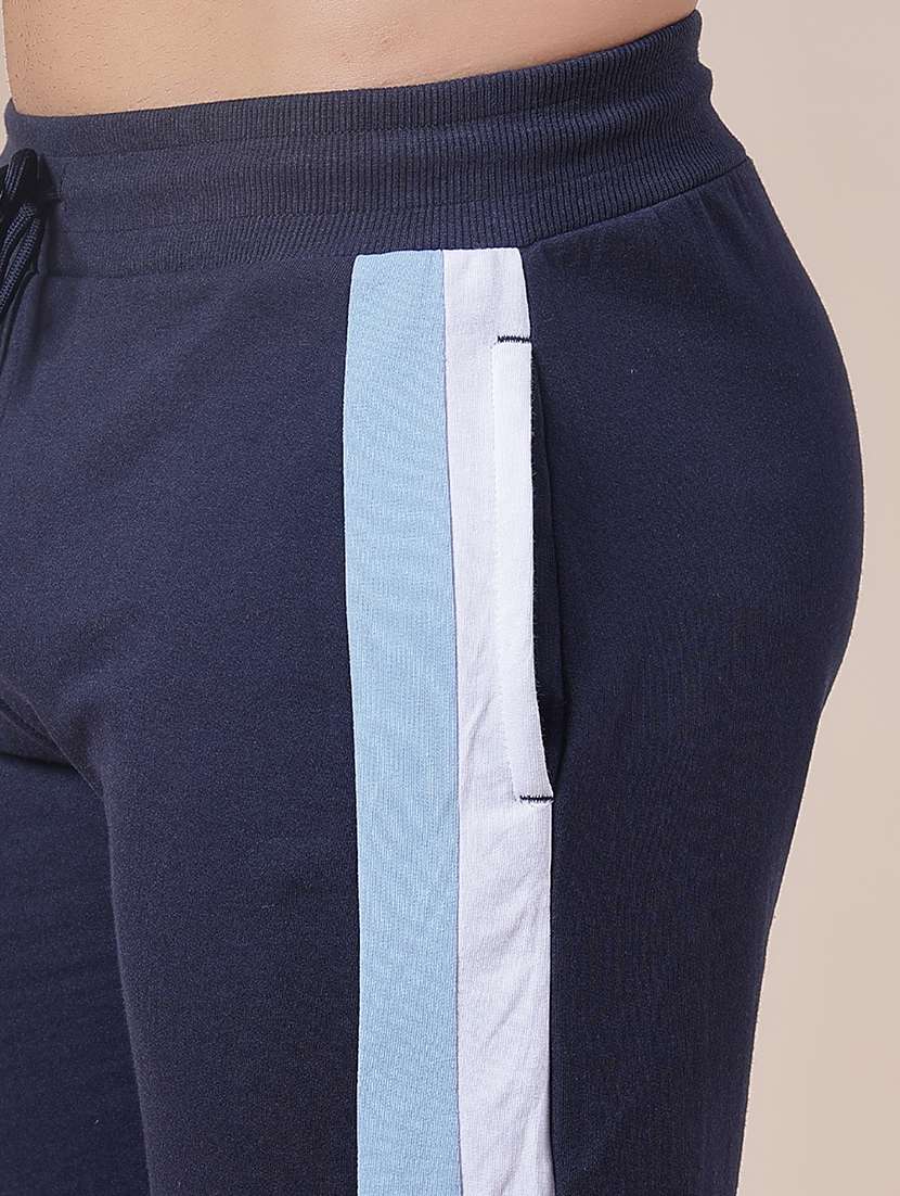 men side taped mid rise full length track pant - 21974367 -  Standard Image - 2