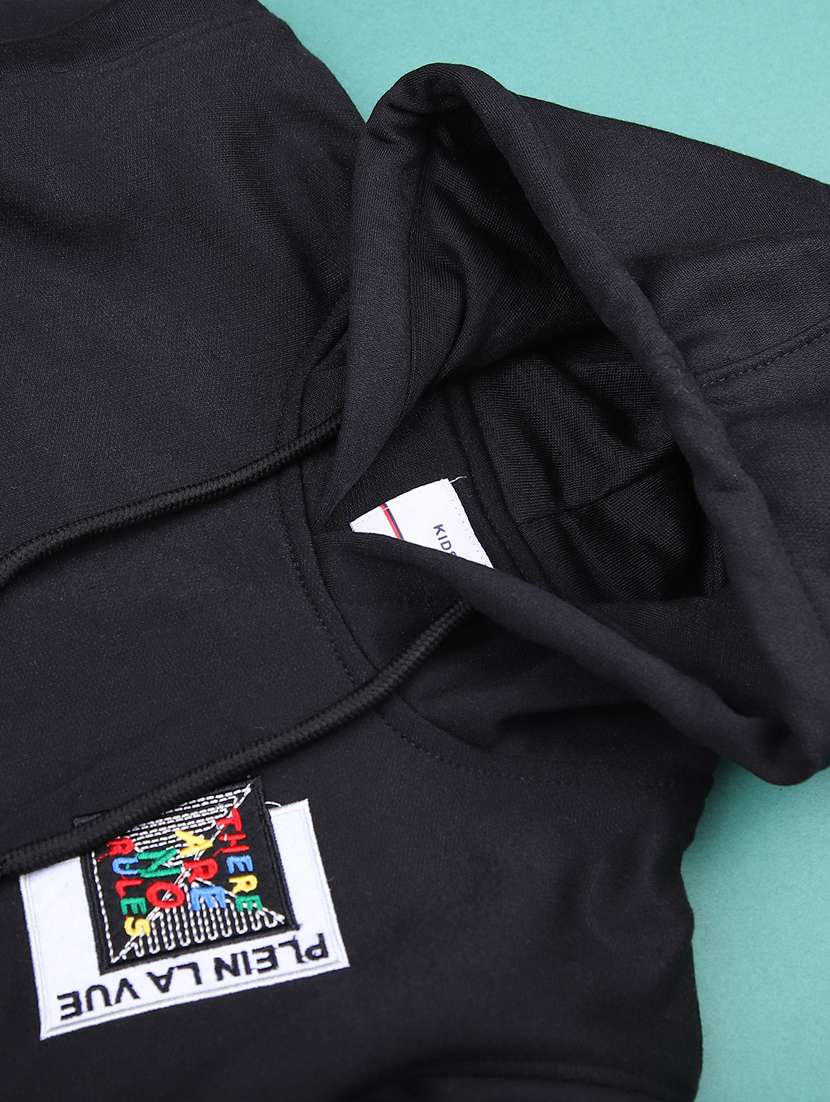 boys printed long sleeve hooded sweatshirt - 21974442 -  Standard Image - 2