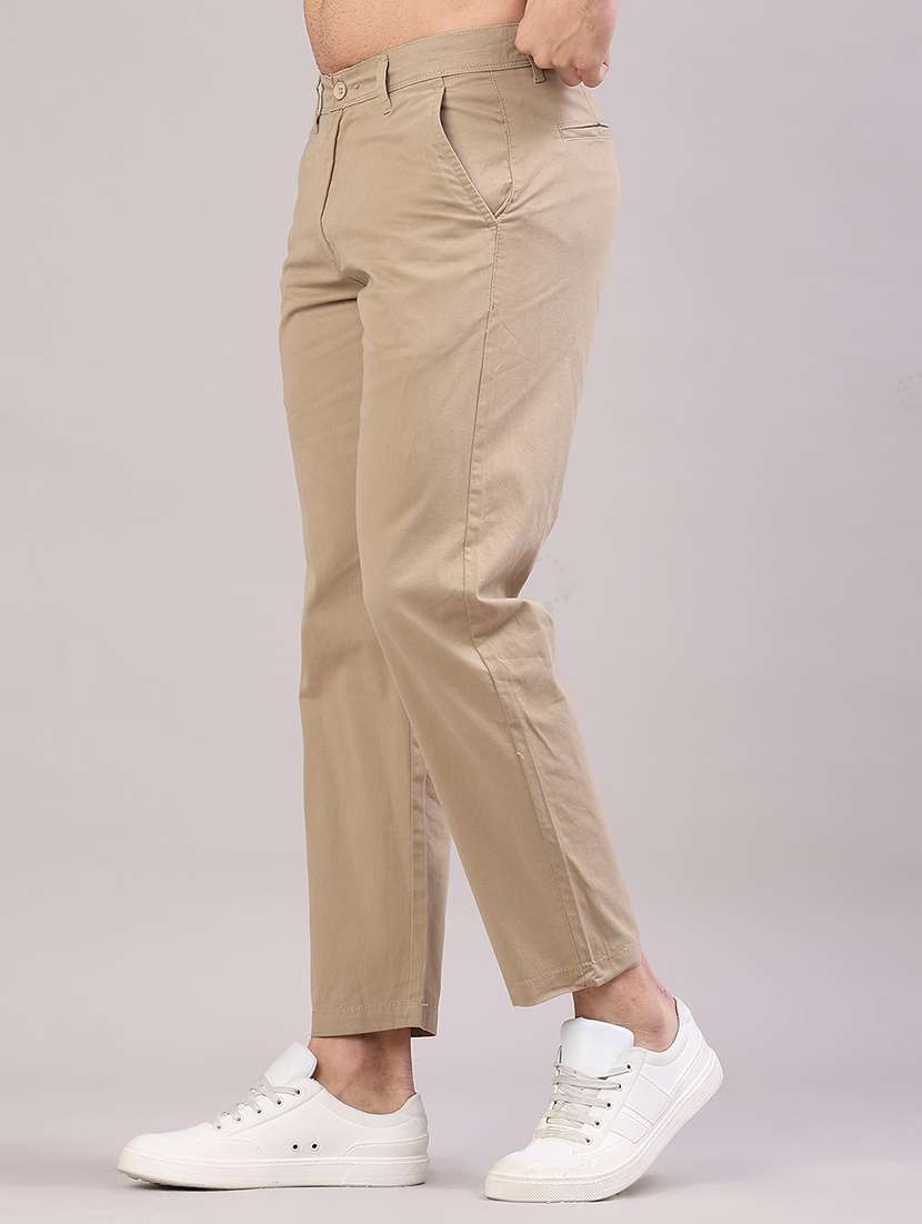men sold mid rise casual chino - 21974754 -  Standard Image - 2