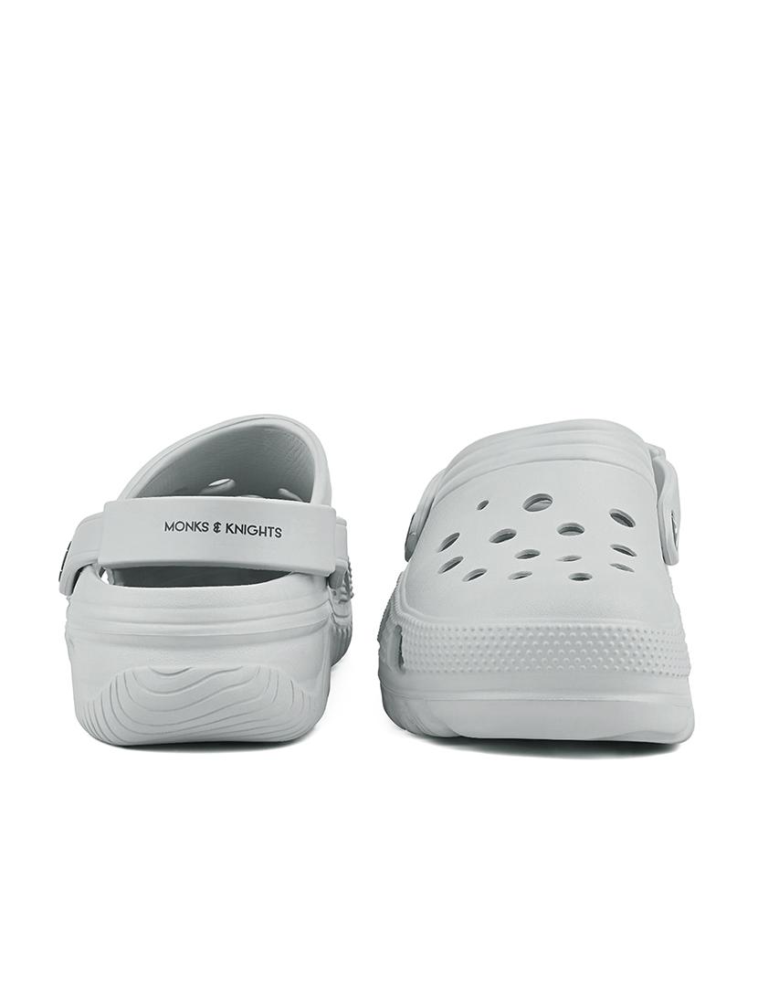 men grey solid crocs - 21974858 - Standard Image - 2