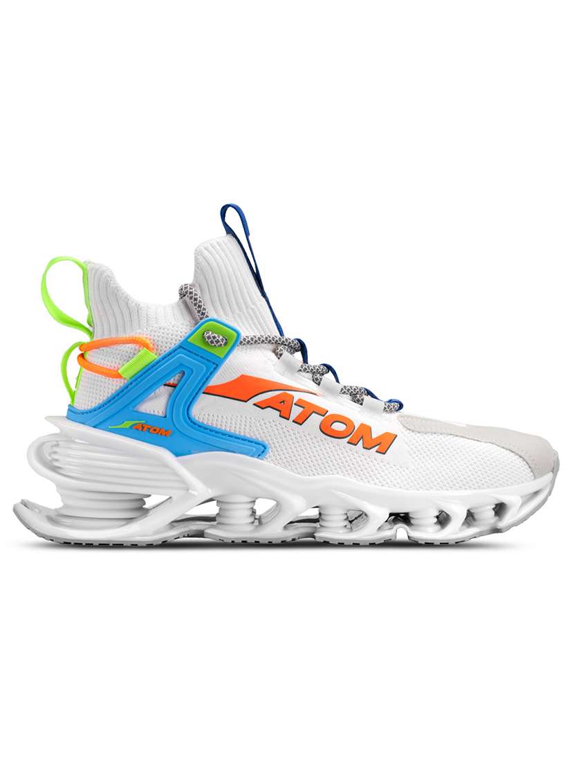 men white lace up sneaker - 21975399 -  Standard Image - 2