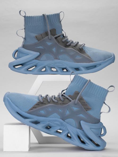 men blue lace up sneaker - 21975408 -  Standard Image - 0