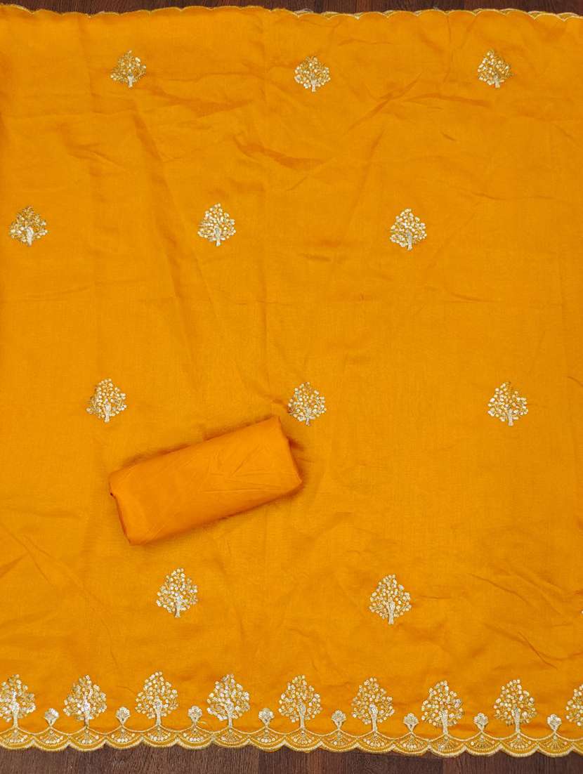 women solid with work embroidered unstitched suit set - 21975569 -  Standard Image - 2