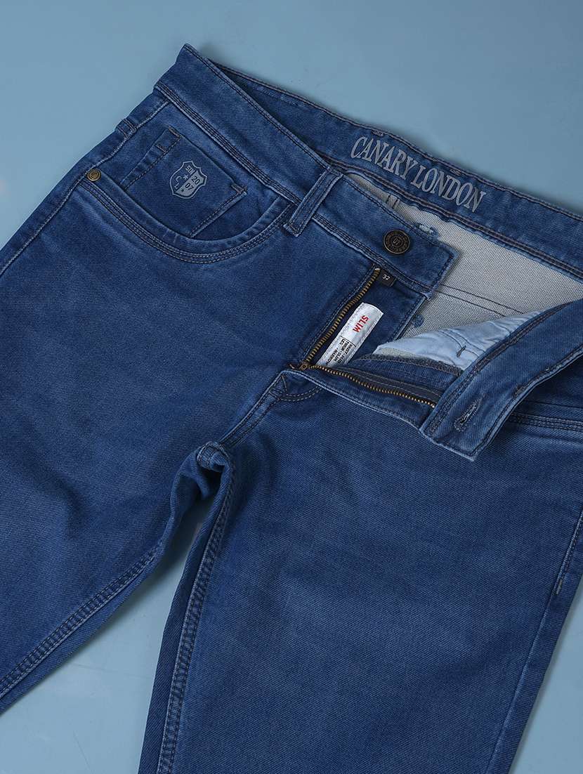 men washed low rise full length slim fit jeans - 21975643 -  Standard Image - 7