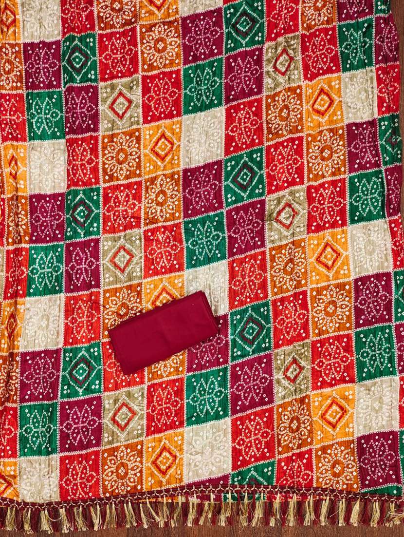 women solid with work embroidered unstitched suit set - 21975701 -  Standard Image - 2