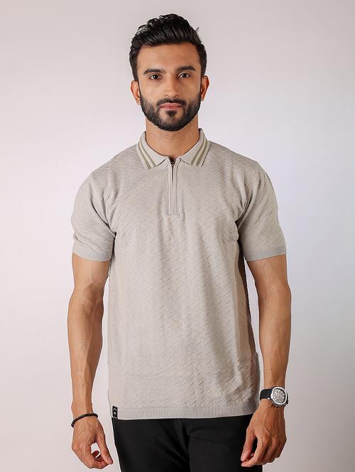 men self design short sleeve regular fit polo t-shirt - 21975724 -  Standard Image - 0