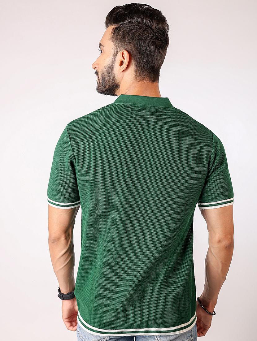 men solid short sleeve regular fit polo t-shirt - 21975728 - Standard Image - 2