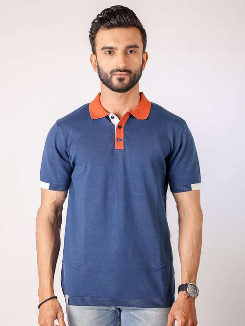 men solid short sleeve regular fit polo t-shirt - 21975737 -  Standard Image - 0