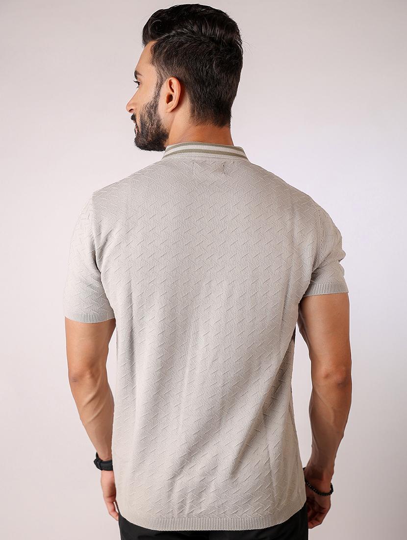 men self design short sleeve regular fit polo t-shirt - 21975753 - Standard Image - 2