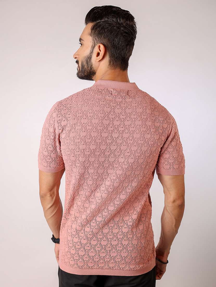 men self design short sleeve regular fit polo t-shirt - 21975763 -  Standard Image - 2