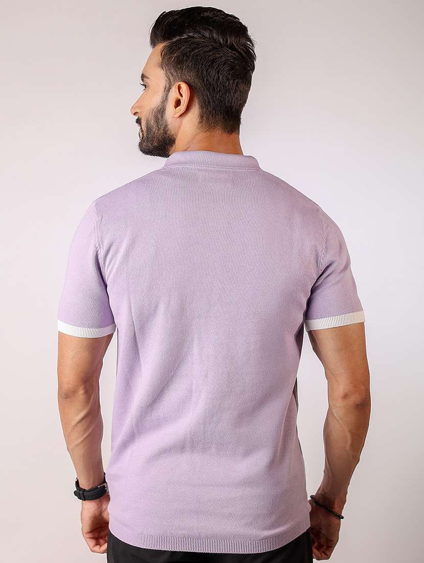 men striped short sleeve regular fit polo t-shirt - 21975771 -  Standard Image - 2