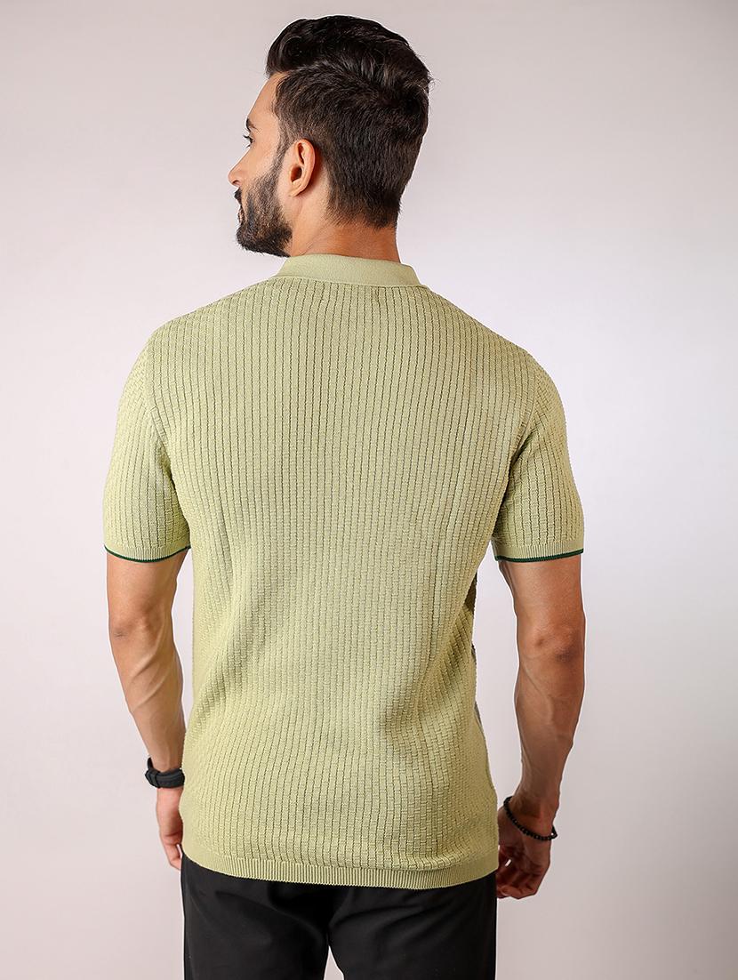 men self design short sleeve regular fit polo t-shirt - 21975775 - Standard Image - 2