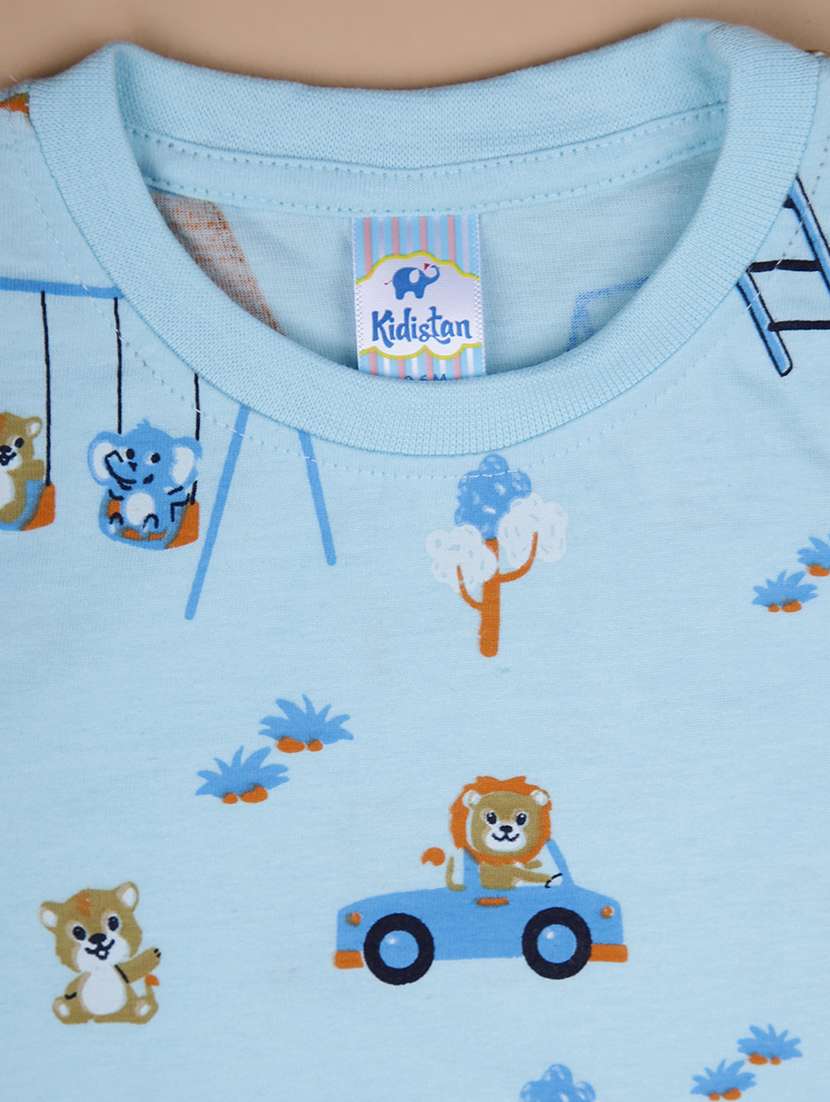 boys pack of 4 printed short sleeve t-shirt - 21975903 -  Standard Image - 2