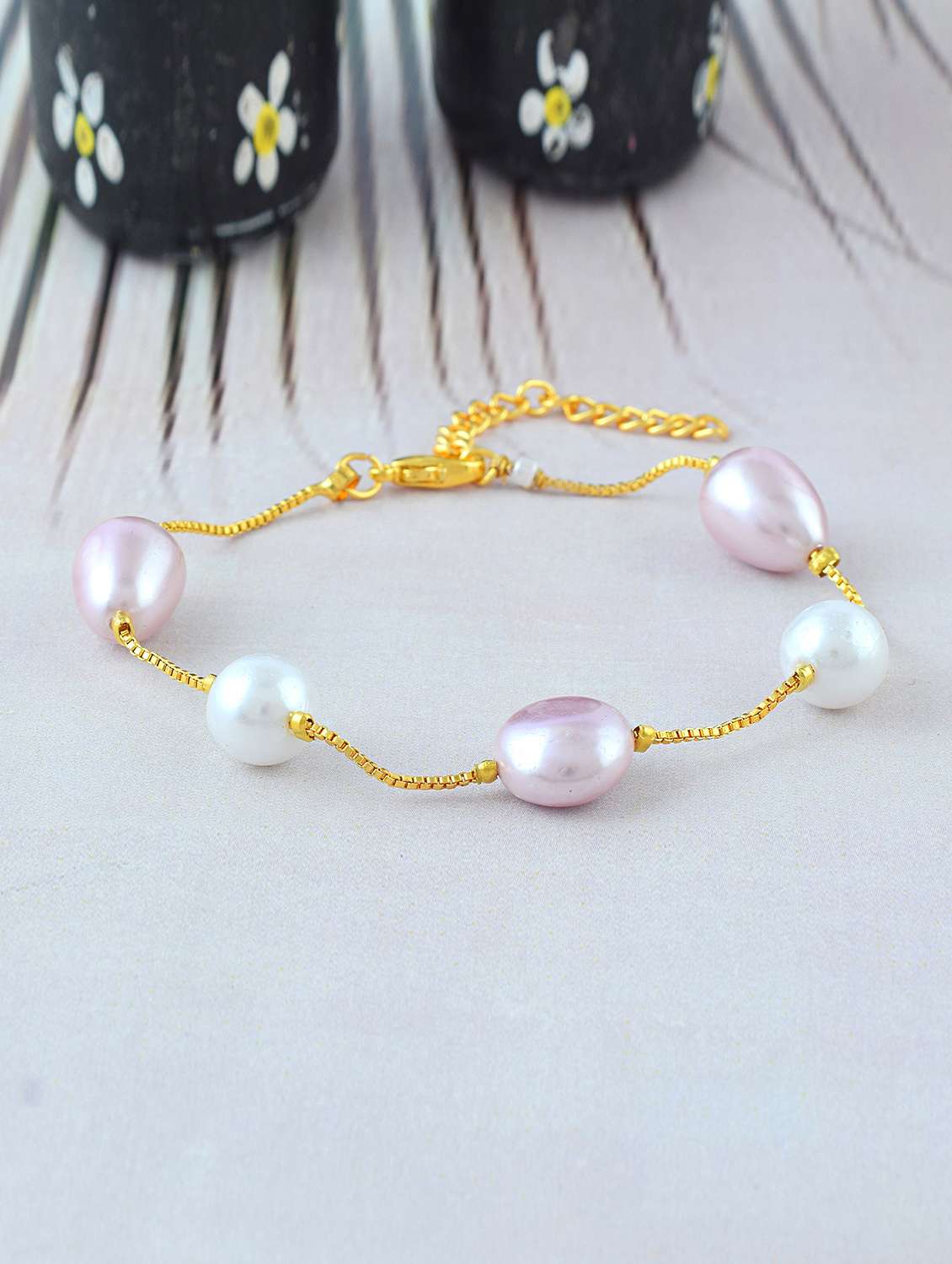fresh water pearls women bracelet