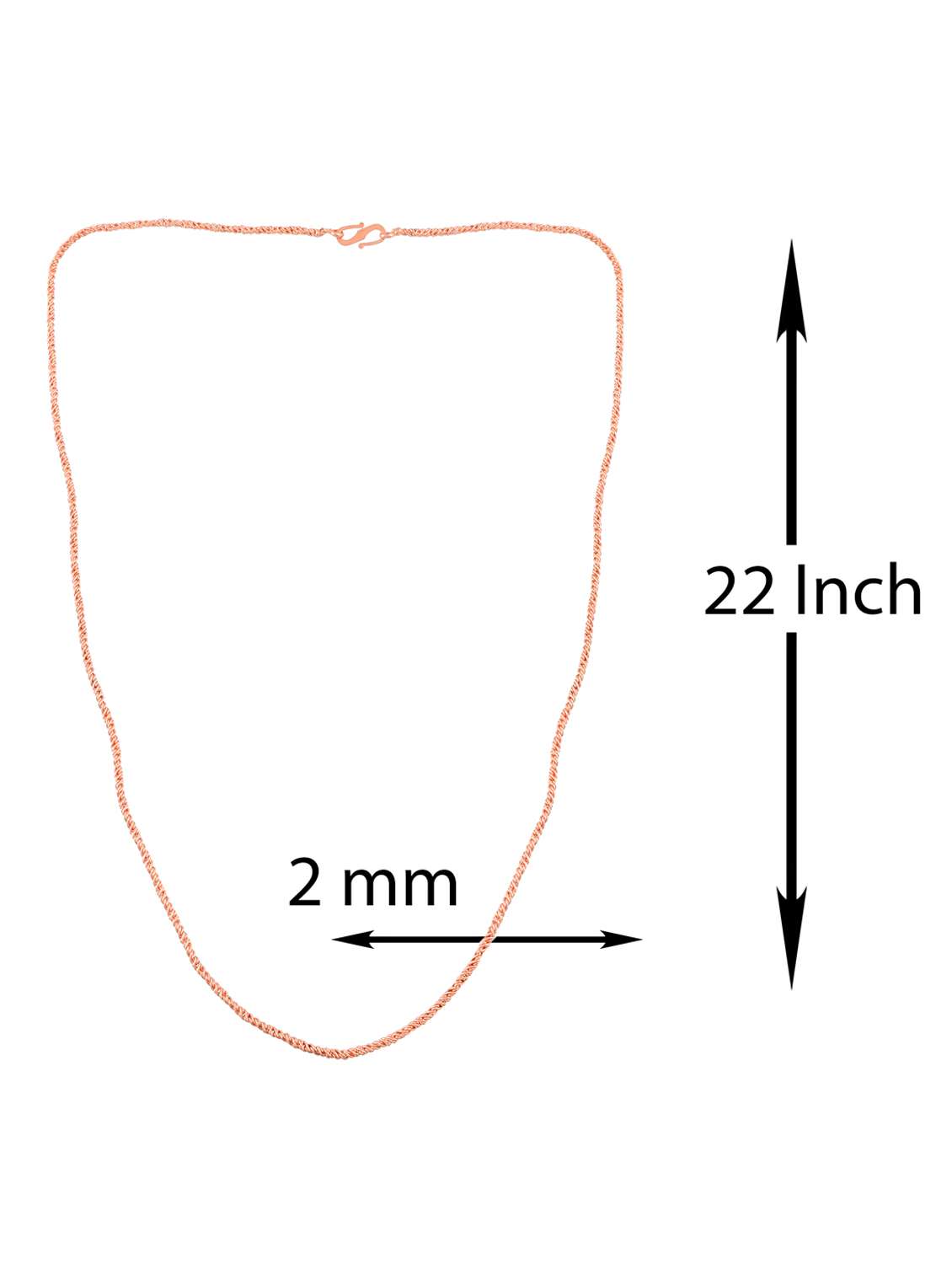 men rose gold plated chain  - 21976409 -  Standard Image - 2