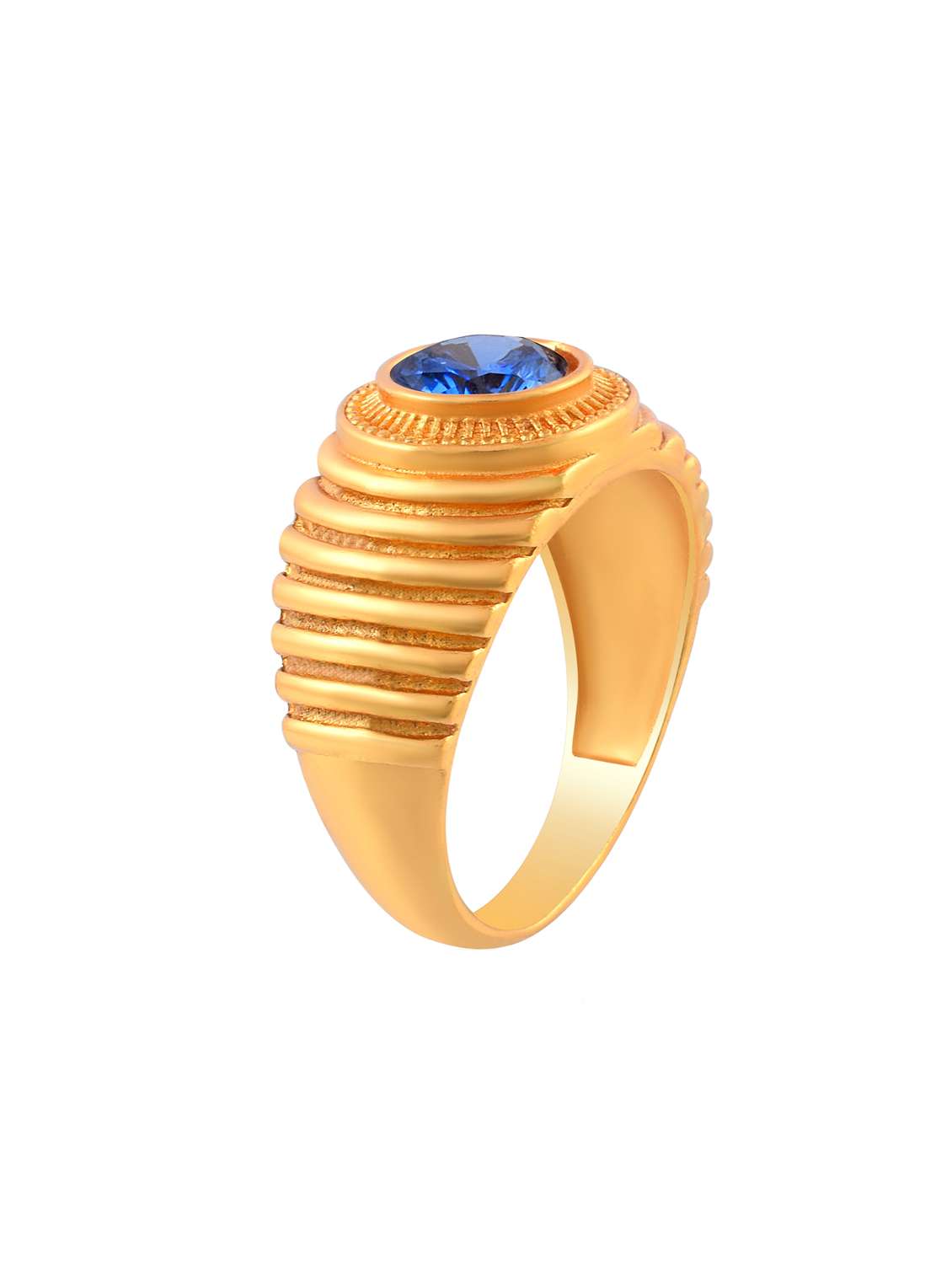 mne gold plated ring with stone - 21976547 -  Standard Image - 2