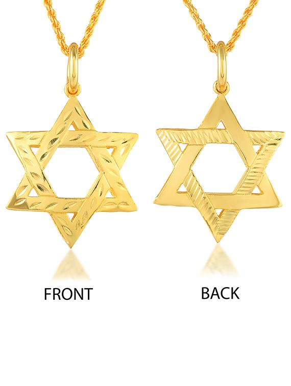 gold star patterned fashion jewellery - 21976579 - Standard Image - 2