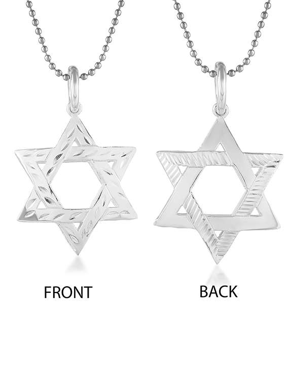 star silver pendant chain necklace - 21976580 -  Standard Image - 2