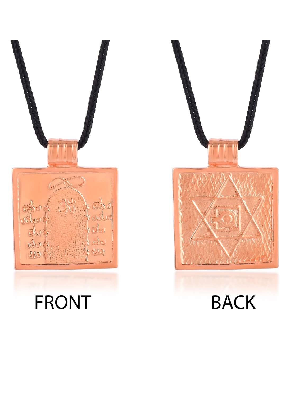 pure copper dhyan lingam spiritual pendant amulet - 21976628 -  Standard Image - 2