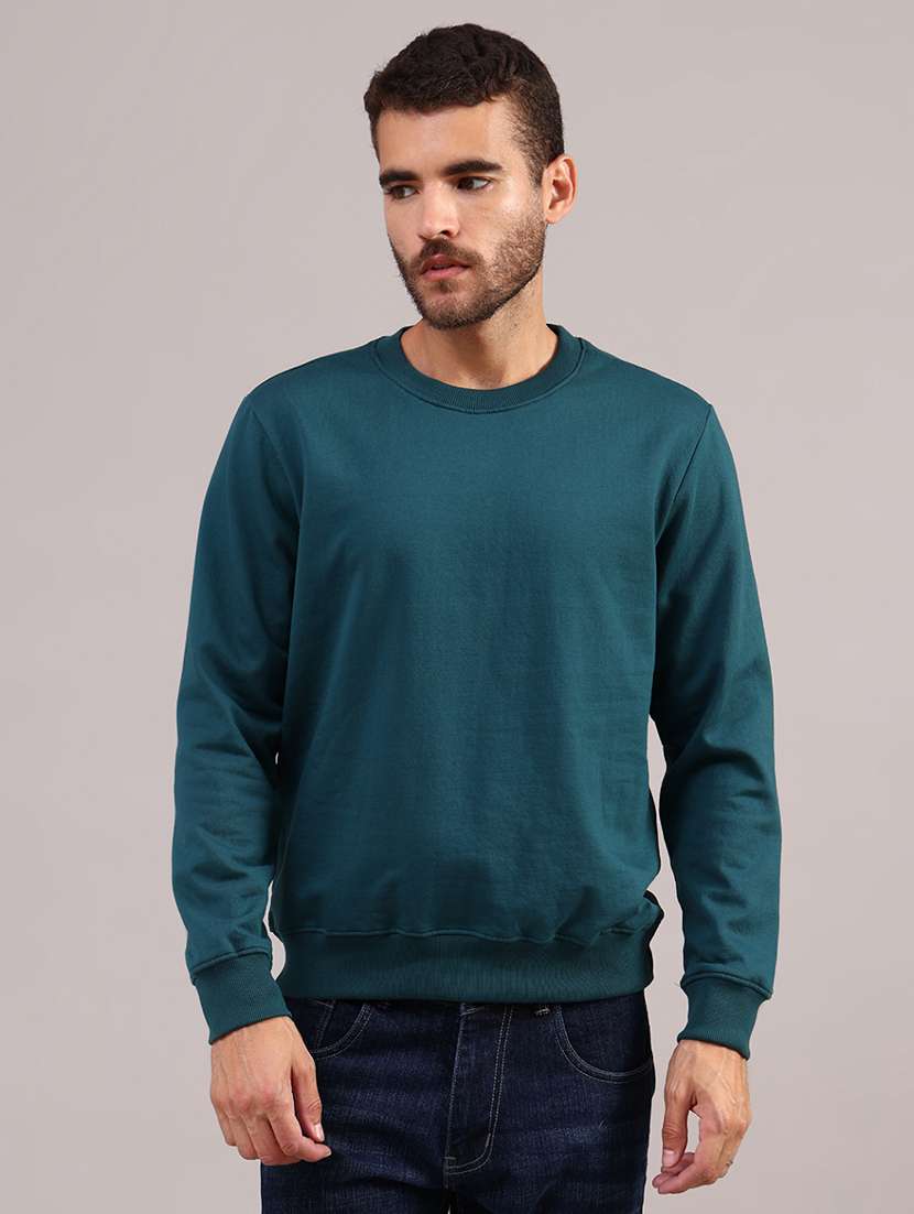 men solid long sleeve regular fit sweatshirt - 21977067 -  Standard Image - 2